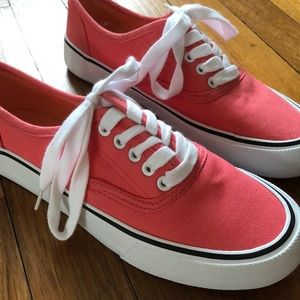 Pink Off-brand Vans